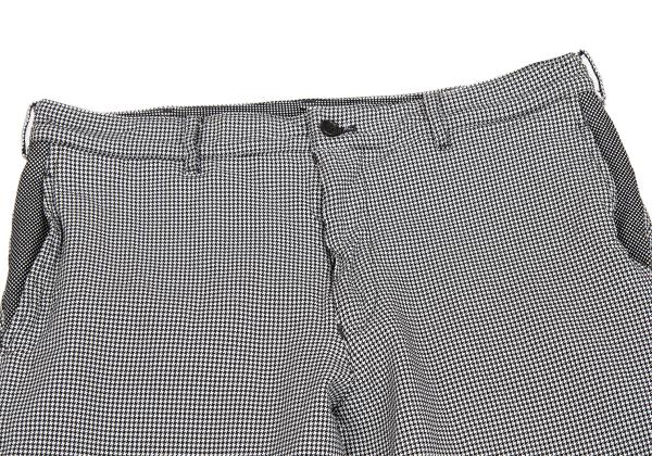 COMME des GARCONS HOMME Puppytooth Pants White Size S