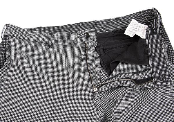 COMME des GARCONS HOMME Puppytooth Pants White Size S