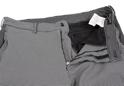 COMME des GARCONS HOMME Puppytooth Pants White Size S