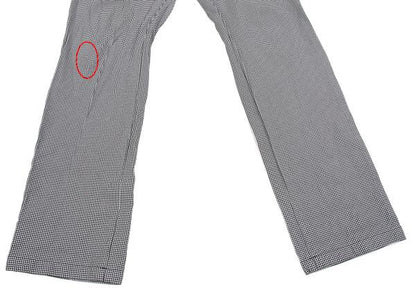 COMME des GARCONS HOMME Puppytooth Pants White Size S