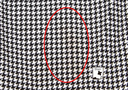 COMME des GARCONS HOMME Puppytooth Pants White Size S