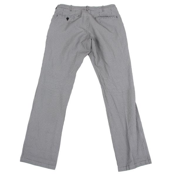 COMME des GARCONS HOMME Puppytooth Pants White Size S
