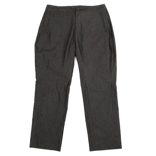 ISSEY MIYAKE HaaT Cotton Blend Tapered Pants Gray Size 2