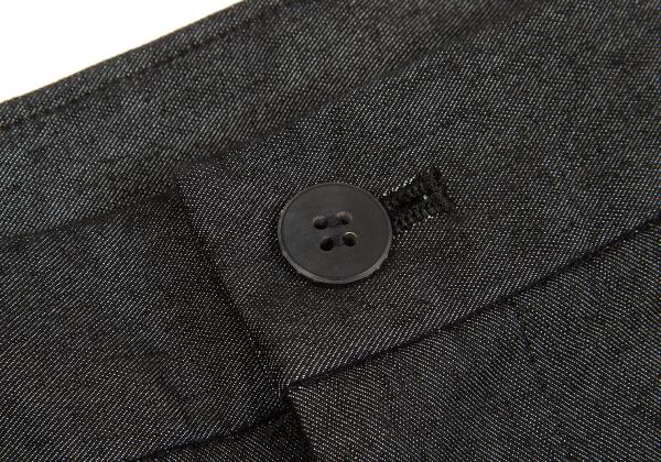 ISSEY MIYAKE HaaT Cotton Blend Tapered Pants Gray Size 2