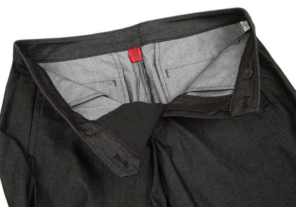 ISSEY MIYAKE HaaT Cotton Blend Tapered Pants Gray Size 2