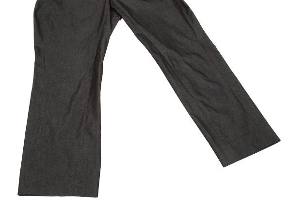 ISSEY MIYAKE HaaT Cotton Blend Tapered Pants Gray Size 2
