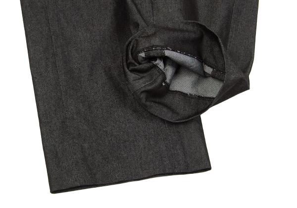 ISSEY MIYAKE HaaT Cotton Blend Tapered Pants Gray Size 2