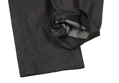 ISSEY MIYAKE HaaT Cotton Blend Tapered Pants Gray Size 2