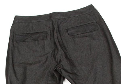 ISSEY MIYAKE HaaT Cotton Blend Tapered Pants Gray Size 2