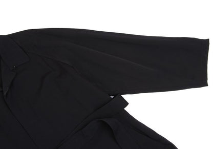 Y's for men YMO Print Lining Wool Coat Black Size M
