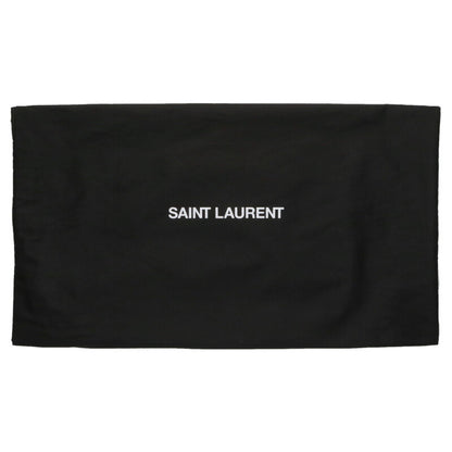SAINT LAURENT PARIS Logo Patent Tote Bag Black Size ONE SIZE
