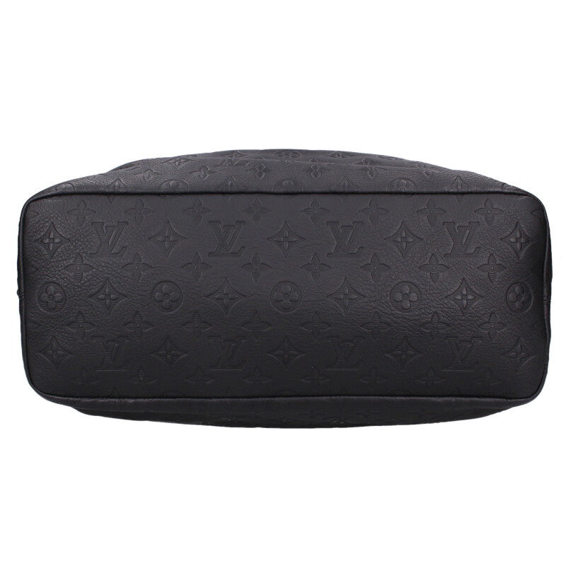 LOUISVUITTON Black Monogram Shadow Helmet Size ONE SIZE