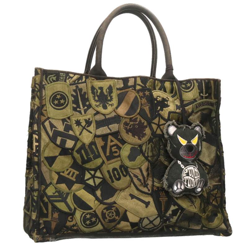 Punktum All-Over Print Tote Bag Green