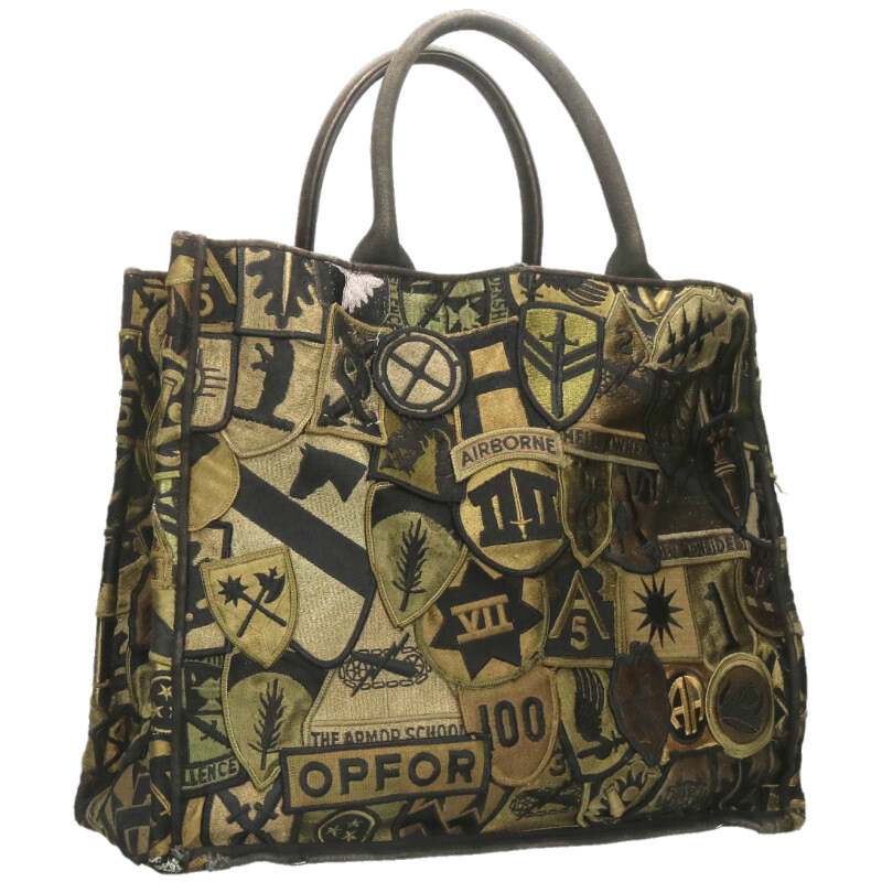 Punktum All-Over Print Tote Bag Green