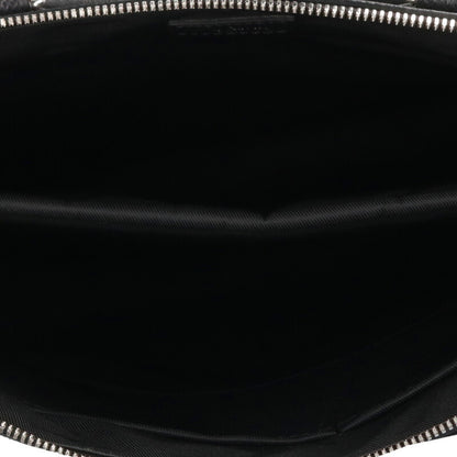 LOUISVUITTON Black/Silver Vertical Tote 2-Way Size ONE SIZE