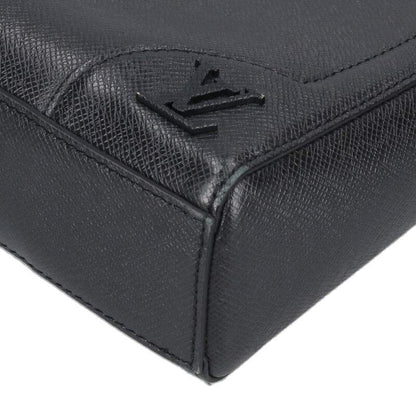 LOUISVUITTON Black/Silver Vertical Tote 2-Way Size ONE SIZE