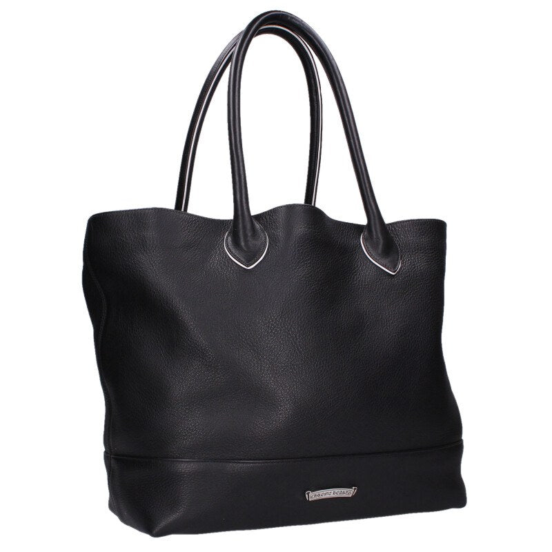 Chrome Hearts Cemetery Patch Leather Tote Bag