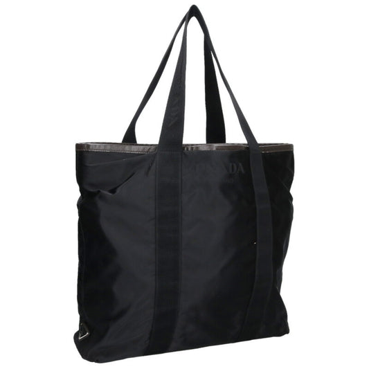 Prada Jacquard Logo Nylon Tote Bag