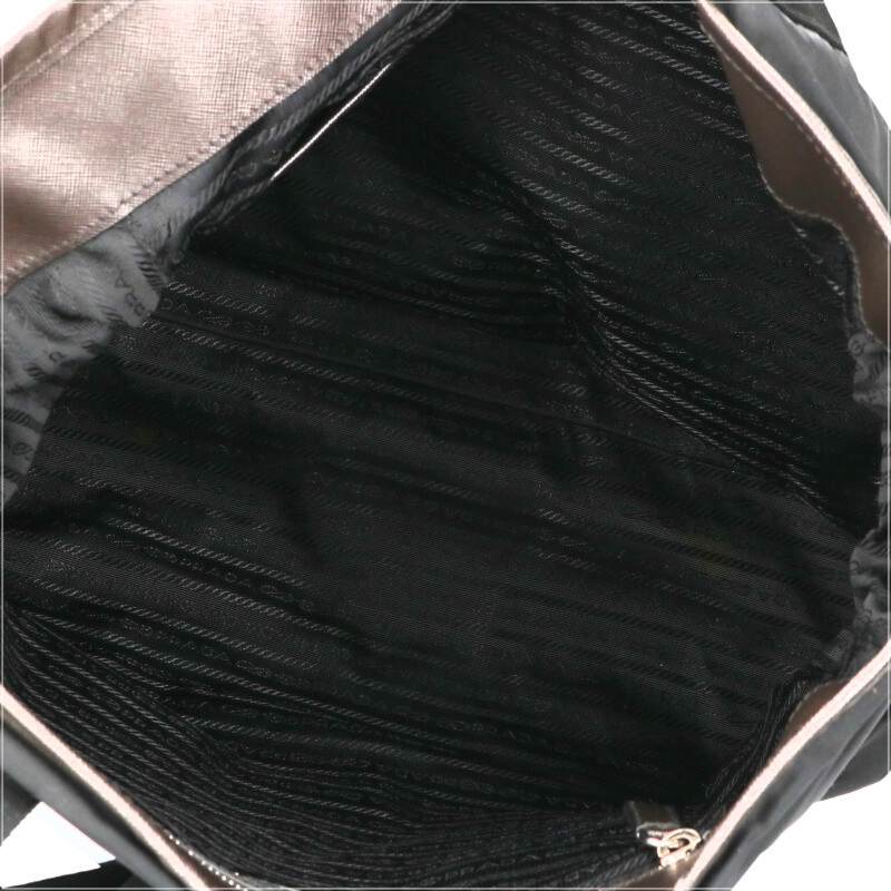 Prada Jacquard Logo Nylon Tote Bag