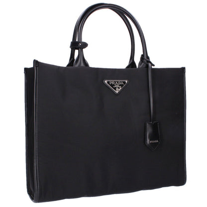 PRADA Re-Nylon Triangle Plate Tote w/ Size ONE SIZE