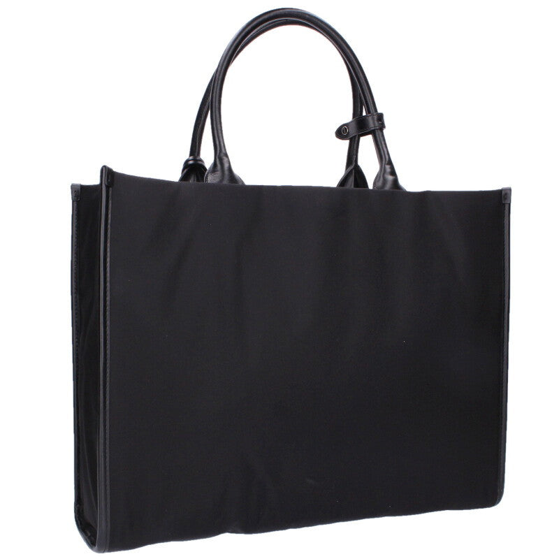 PRADA Re-Nylon Triangle Plate Tote w/ Size ONE SIZE