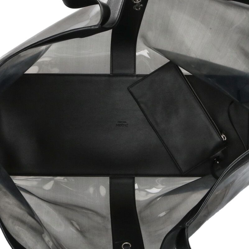 SAINT LAURENT PARIS Y Tote Vinyl Bag w/ Pouch Size ONE SIZE
