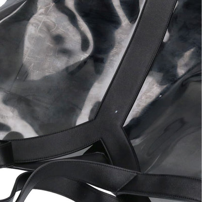SAINT LAURENT PARIS Y Tote Vinyl Bag w/ Pouch Size ONE SIZE