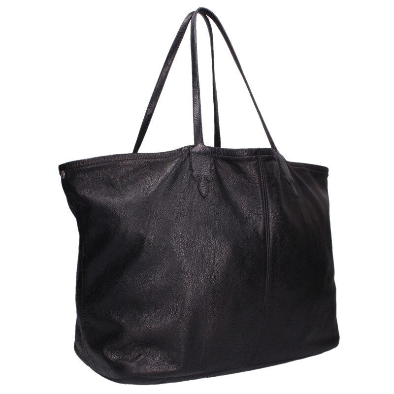 Chrome Hearts Lucille Leather Tote Bag Black Size ONE SIZE