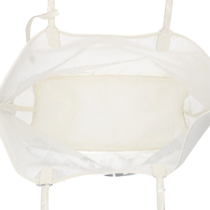 GOD SELECTION XXX Mesh Logo Tote Bag White Size ONE SIZE