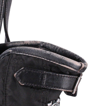 Chrome Hearts Leather Trim Nylon Tote Bag Size ONE SIZE