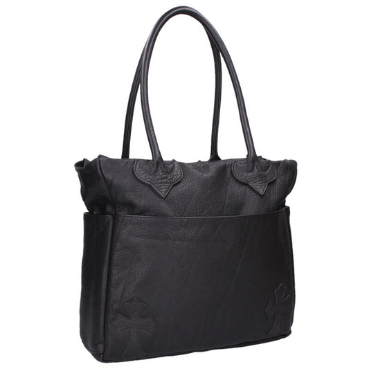 Chrome Hearts 4Pocket Cross Patch Leather Tote Size ONE SIZE