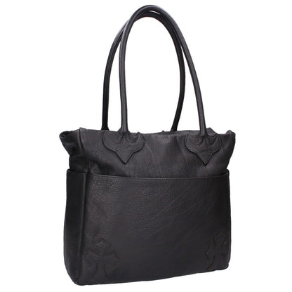 Chrome Hearts 4Pocket Cross Patch Leather Tote Size ONE SIZE