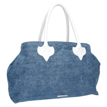 Chrome Hearts Large Cross Denim Tote Bag Multi