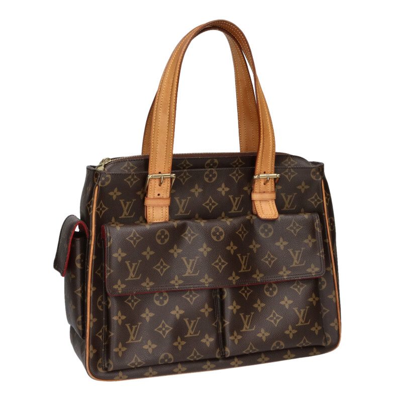Louis Vuitton Multipocket Monogram leather tote bag Brown