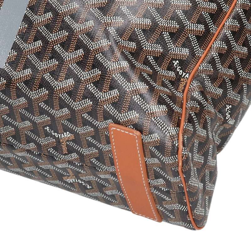 GOYARD Sac Voltaire Painted PVC Tote Bag Size ONE SIZE
