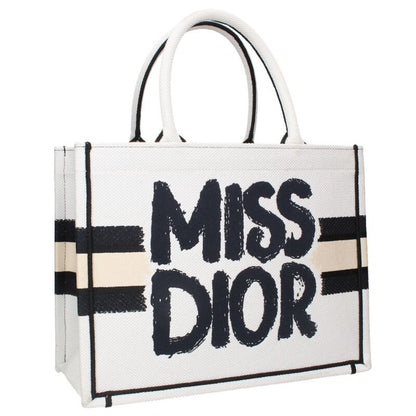 Christian Dior Book Tote Painted Logo Tote Size ONE SIZE
