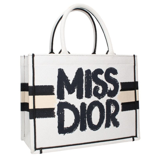 Christian Dior Book Tote Painted Logo Tote Size ONE SIZE