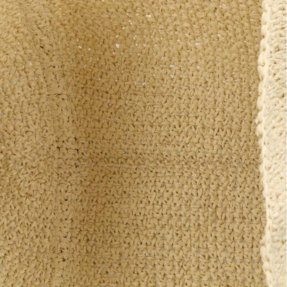 Marni Raffia Effect Tote Bag Beige Brown