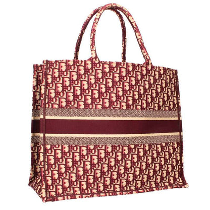 DIOR Book Tote Oblique Jacquard Tote Bag Size ONE SIZE