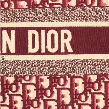 DIOR Book Tote Oblique Jacquard Tote Bag Size ONE SIZE