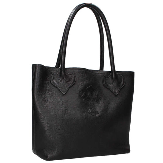 Chrome Hearts FS TOTE Leather Tote Bag Black Size ONE SIZE