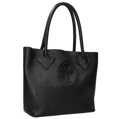 Chrome Hearts FS TOTE Leather Tote Bag Black Size ONE SIZE