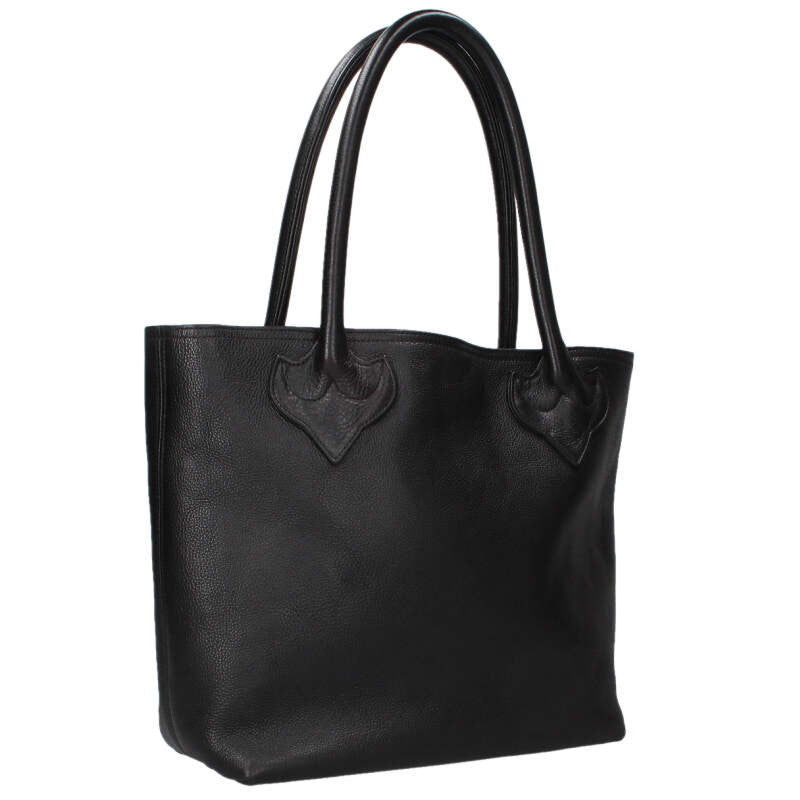 Chrome Hearts FS TOTE Leather Tote Bag Black Size ONE SIZE