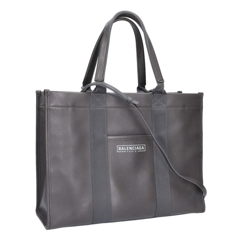 BALENCIAGA Hardware Leather 2-Way Tote Bag Size ONE SIZE