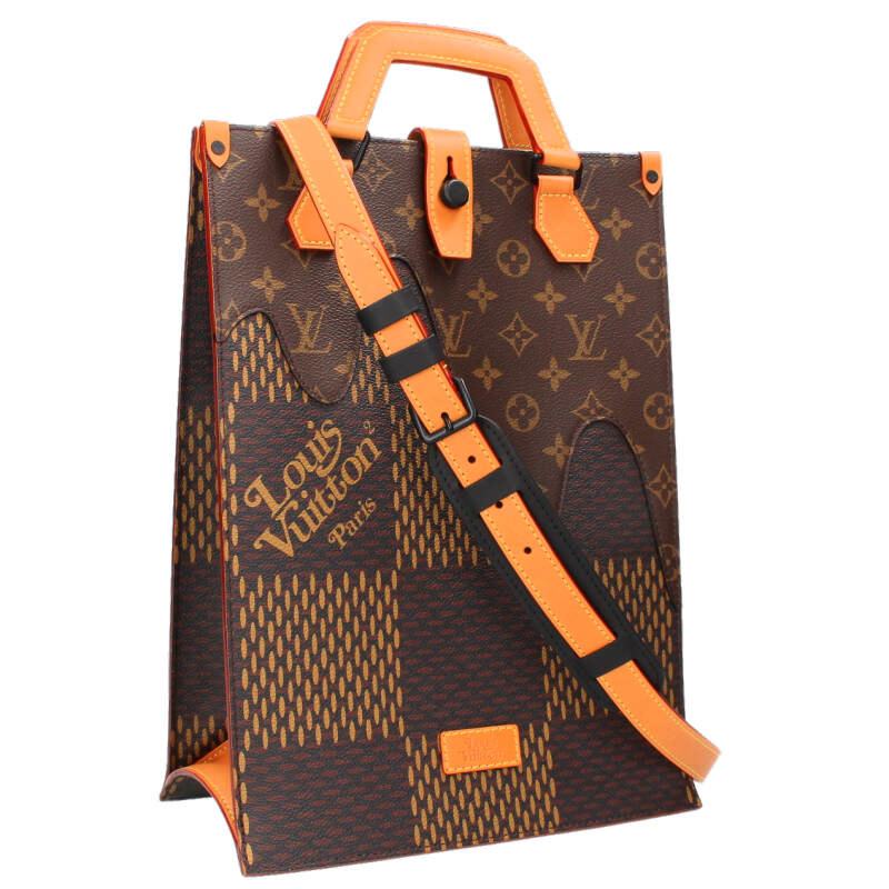 LOUISVUITTON Mini Tote Damier All-Over Print Size ONE SIZE