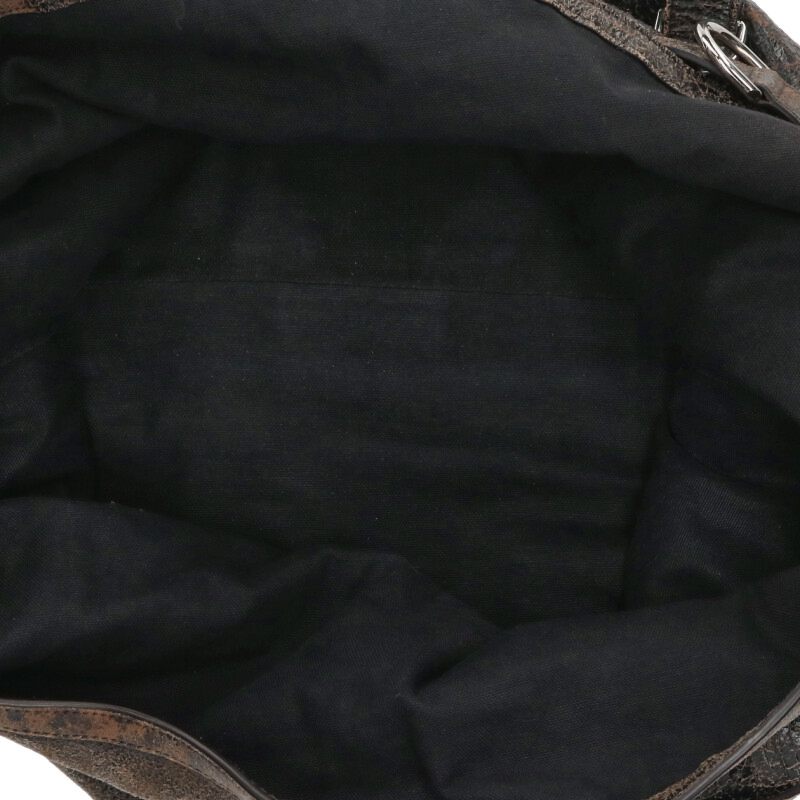 GIVENCHY Distressed Leather Voyou Large Tote Size ONE SIZE