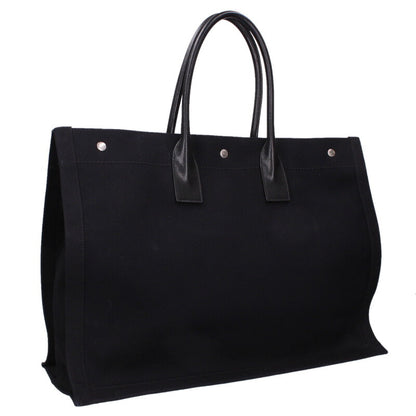 YVES SAINT LAURENT Rive Gauche Canvas Tote Bag Size ONE SIZE