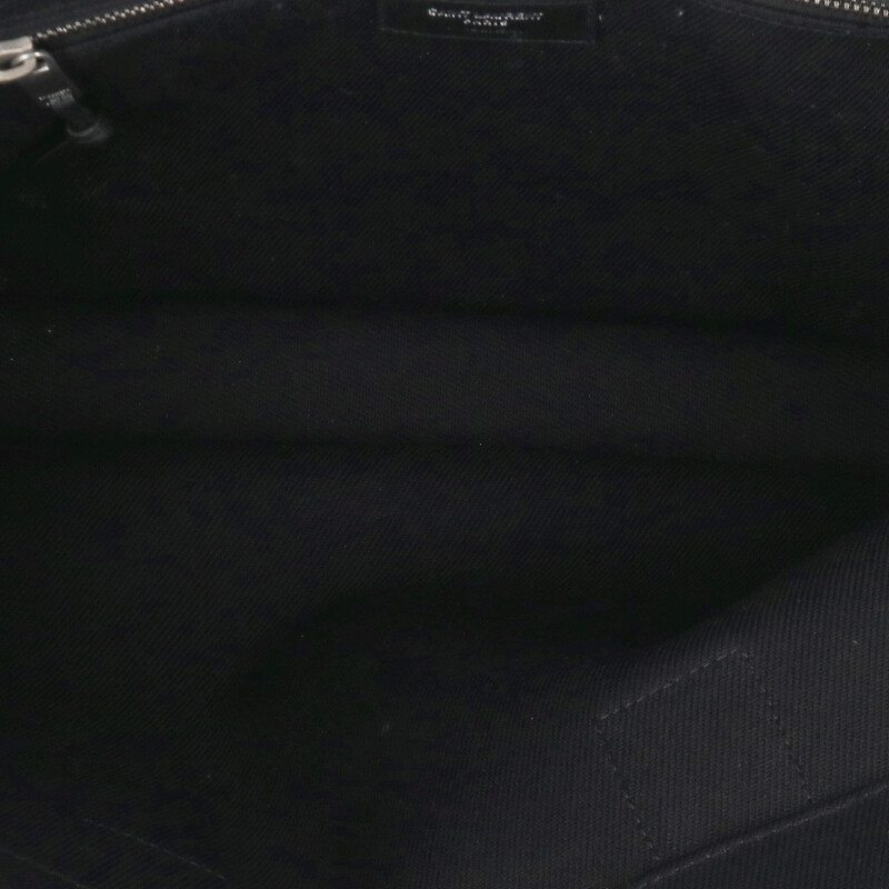 YVES SAINT LAURENT Rive Gauche Canvas Tote Bag Size ONE SIZE