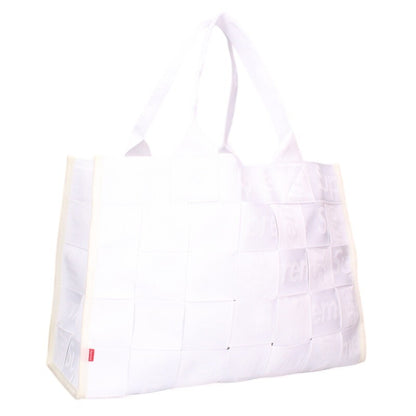 SUPREME 23SS Woven Large Tote Polyester White Size ONE SIZE