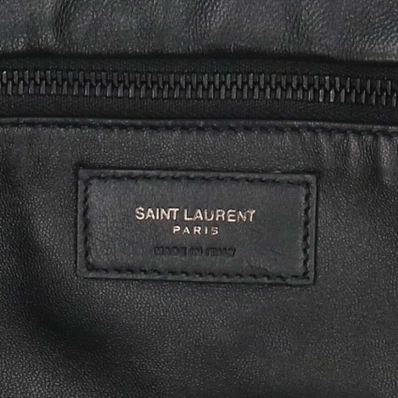 SAINT LAURENT PARIS Wide Puffer Nappa Leather Size ONE SIZE